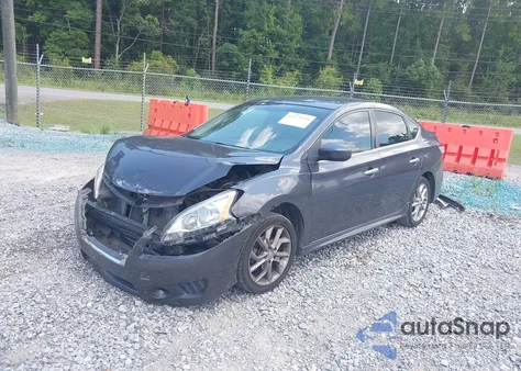 2013 Nissan Sentra Sr z USA, uszkodzony, nr VIN 3N1AB7AP2DL710581